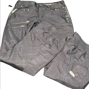 Oakley signature ski snowboard pants, size M, dark grey